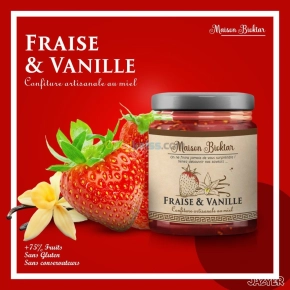 Confiture artisanle fraise et vanille | Alger - Algérie | Dir L’affaire