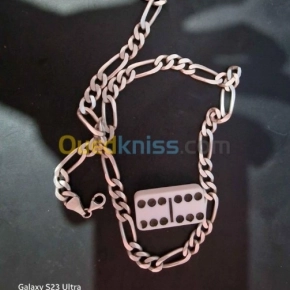 سلسلة فضة 46 غرام عيار 925 الطول 55 سم | Biskra - Algérie | Dir L’affaire