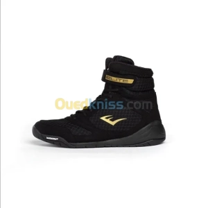 Everlast ELITE 2 High Top Boxing Shoes Black // Gold | Tlemcen - Algérie | Dir L’affaire
